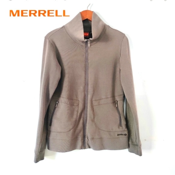 Merrell zip up cotton M - Picture 2 of 5